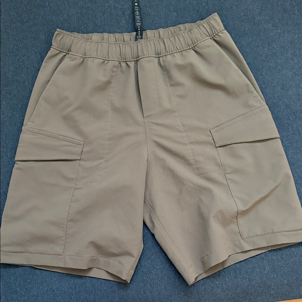 lululemon athletica Beige Cargo Shorts for Men